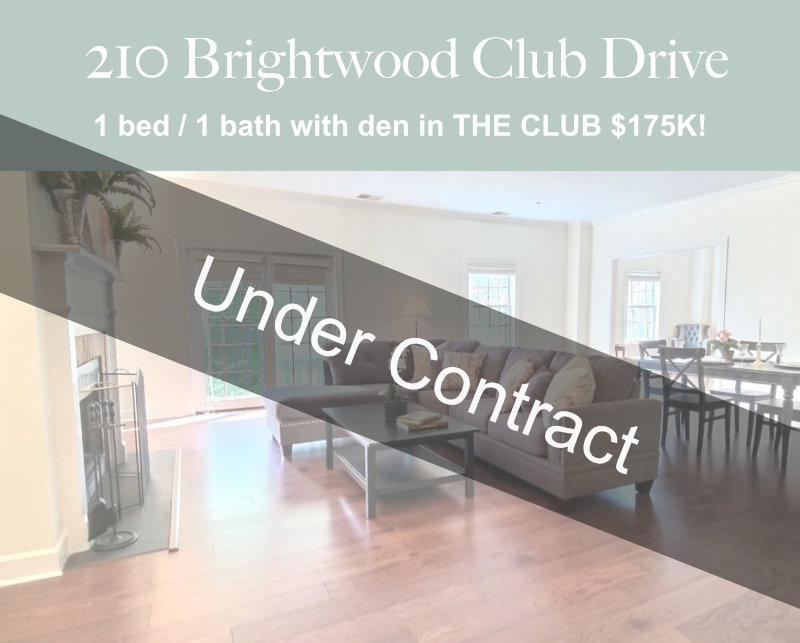 313 Brightwood under contract